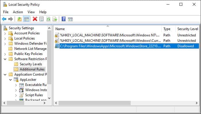 microsoft-store-rule-software-restrictions