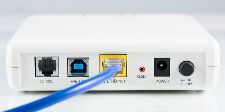 modem-ethernet-port-connected