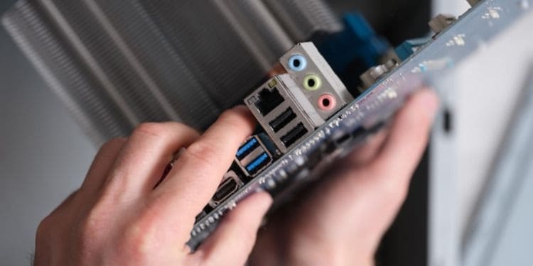 motherboard audio ports