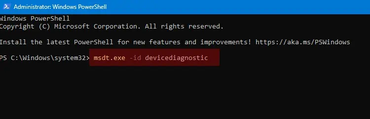 Apps Won’t Open on Windows? Here Are 6 Possible Fixes 52 msdt-.exe-id-devicediagnostic-.