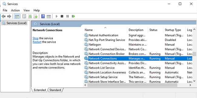 network-connections-service