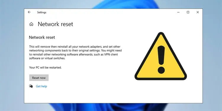 Network Reset Not Working? Try These Fixes