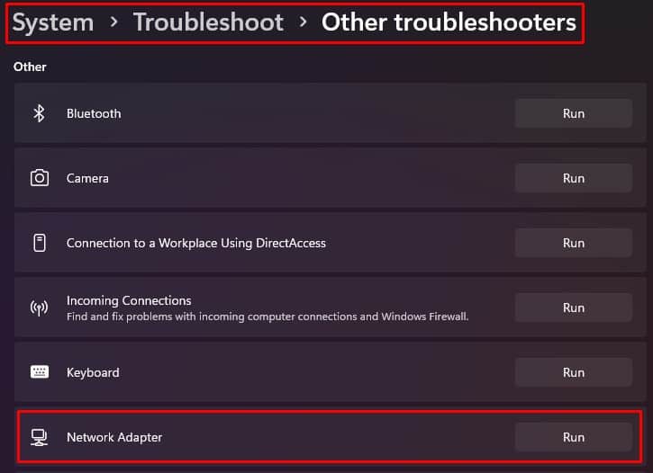 Fix  Windows Did Not Detect Any Networking Hardware - 64