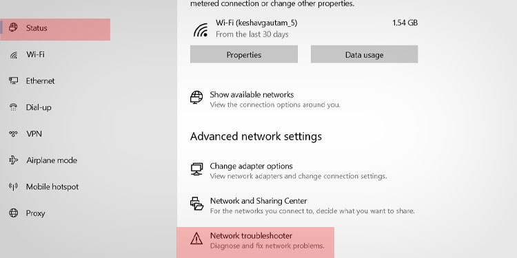 network-troubleshooter