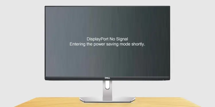 Fix: “No DP Signal From Your Device” Error on Dell Monitor