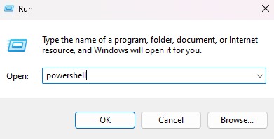 open powershell gamebar not working