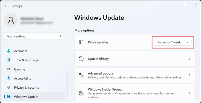 12 Ways to Fix "We Couldn’t Complete the Updates Undoing Changes" Error 33 pause-updates-windows-11