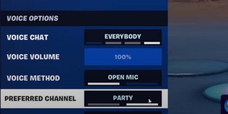 preferred channel