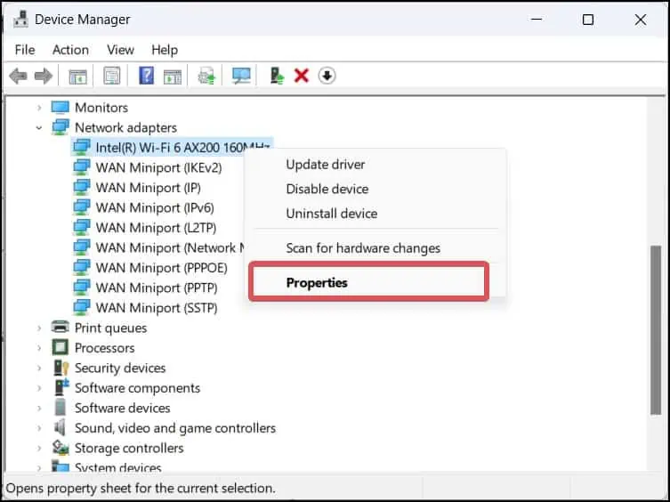 Lenovo Won't Connect To Wifi? Try These Fixes 14 properties-4