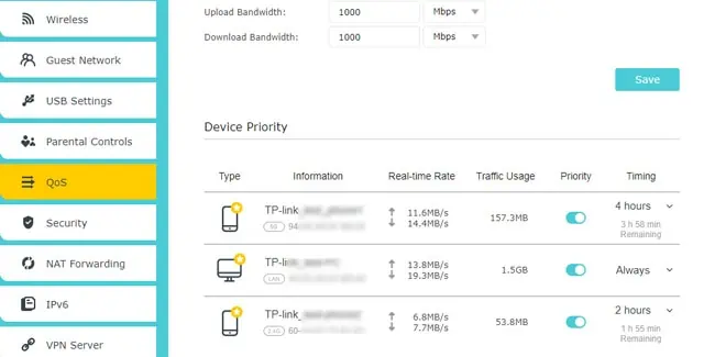 How to Set Up TP Link Router 40 qos-device-priority