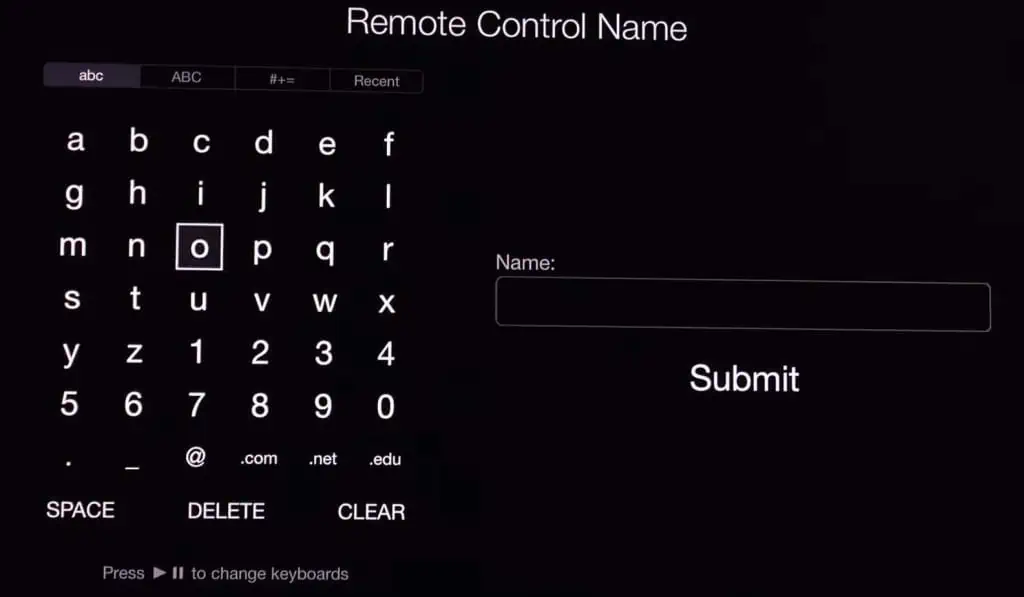 How to Connect Apple TV to WiFi Without Remote? (4 Best Ways) 30 remote-controll-name-customize-on-apple-tv-1024x597