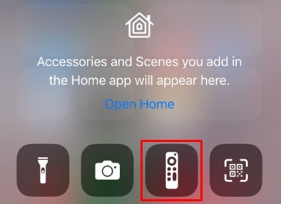 remote icon on iphone