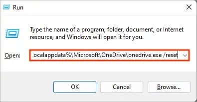 6 Ways to Fix “Onedrive isn't connected” 30 reset-OneDrive-command-on-Windows