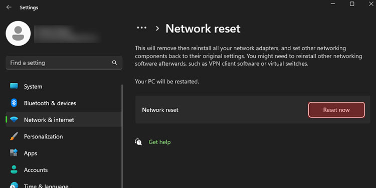 reset-network