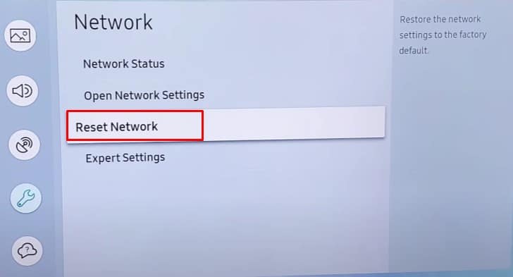 reset network