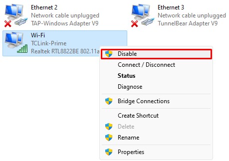 retart wifi adapter laptop keeps disconncting internet