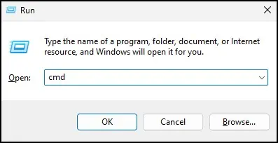 6 Ways to Fix Drive Is Not Accessible “Access denied” in Windows 11 13 run-cmd