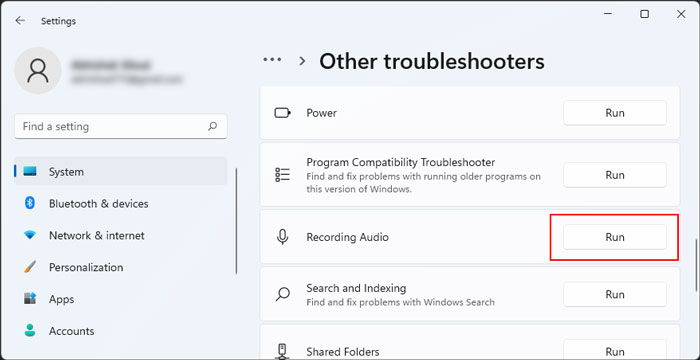 run-recording-audio-troubleshooter