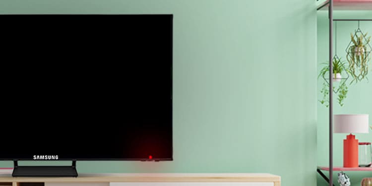 dramatisk mave Steward Samsung TV Red Light Blinking? Here's How To Fix It