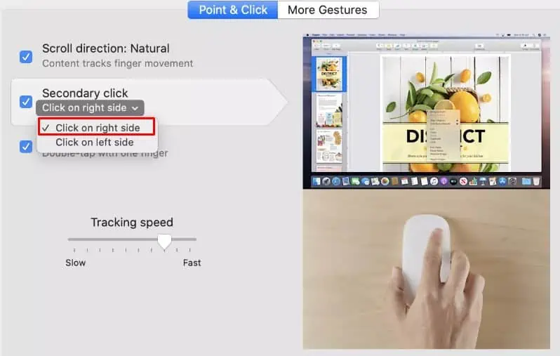 secondary-click-left-click-not-working