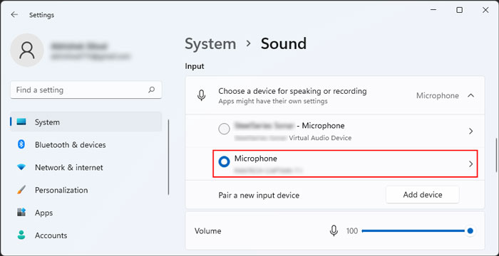 select-microphone-sound-settings