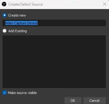 select-source-obs-studio