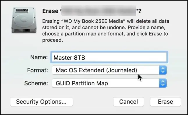 How to Password Protect an External Hard Drive 32 set-Name