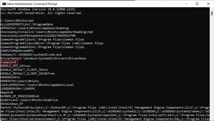 4 Ways How You Can Set Windows Environment Variables 18 set-command-to-check-if-the-environment-variable-is-set