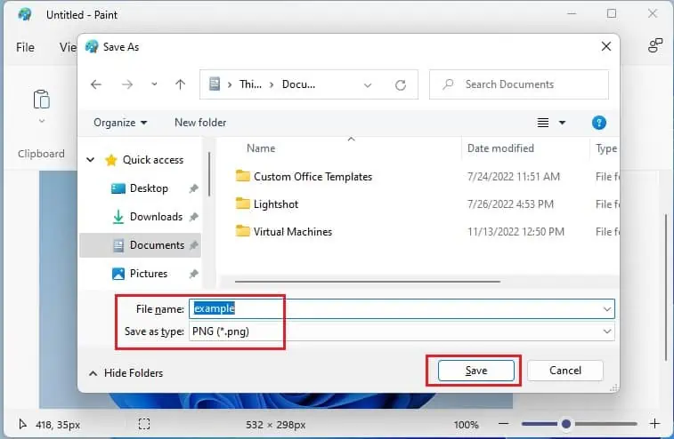 set-file-name-and-type-then-save