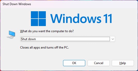 Should You Shut Down Your Laptop Every Night? 4 keyboard shortcut shutdown menu