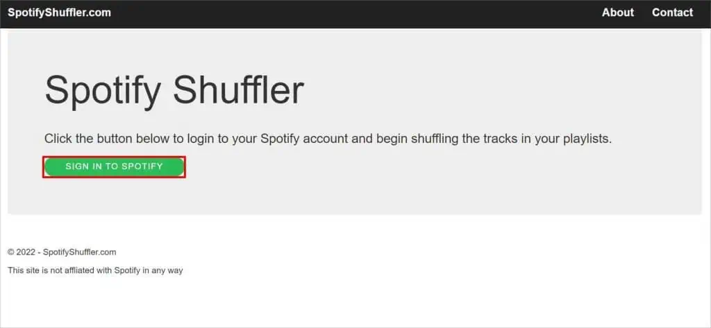 Spotify Shuffle Not Random? 5 Ways to Fix It 49 sign-in-to-spotify-option-1024x473