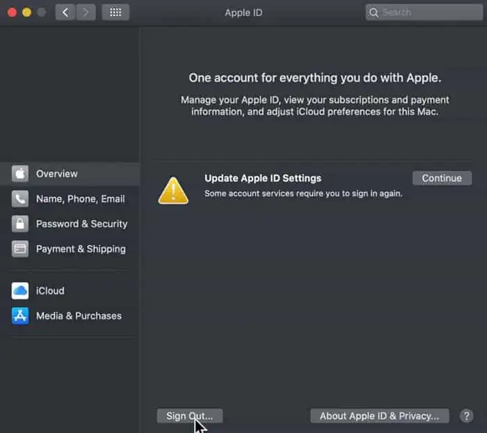 sign-out-of-apple-id