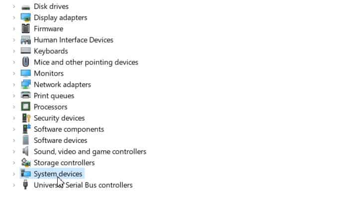 system-devices