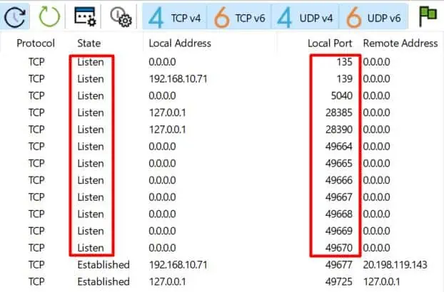 tcpview