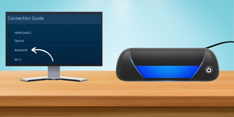 turn on bluetooth on monitor