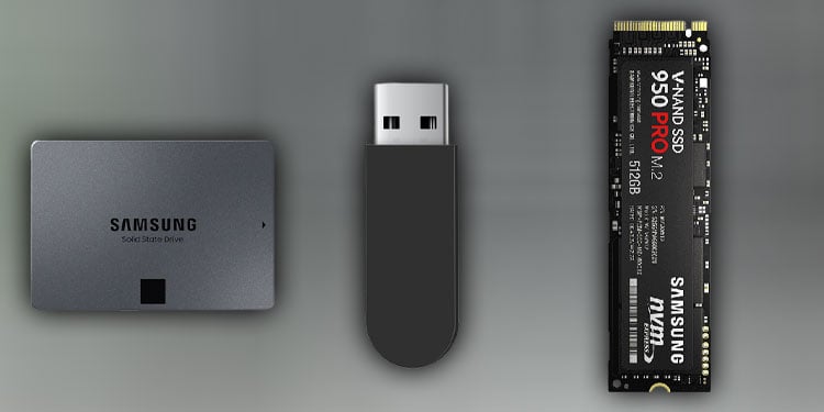 types of flash drive