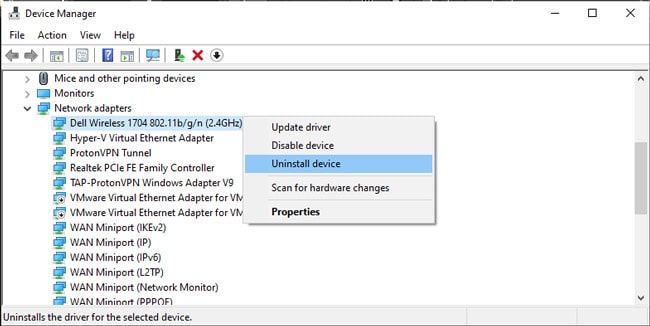 uninstall-dell-wireless-adapter
