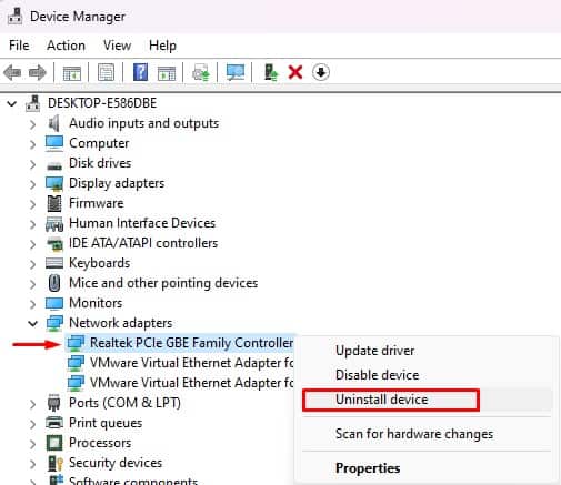 Fix  Windows Did Not Detect Any Networking Hardware - 34