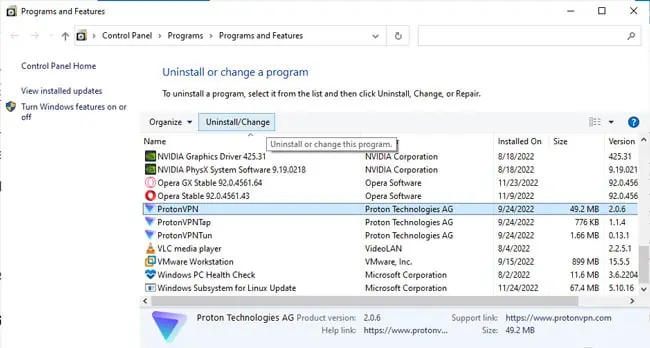 9 Ways to Fix “Unidentified Network” or No Internet in Windows 18 uninstall-vpn-software-windows