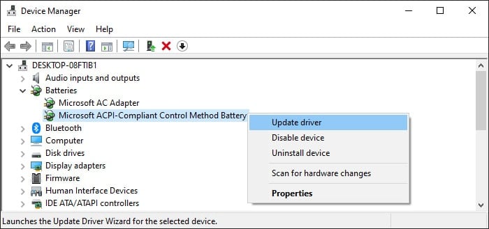 update-battery-driver
