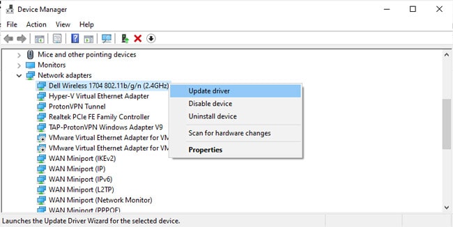 update-dell-wireless-driver