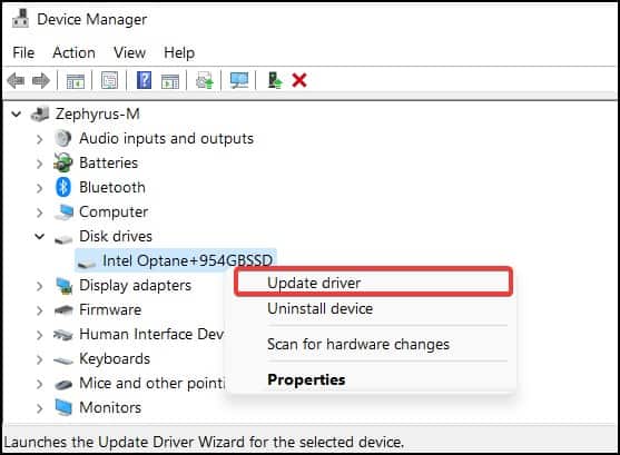 update driver