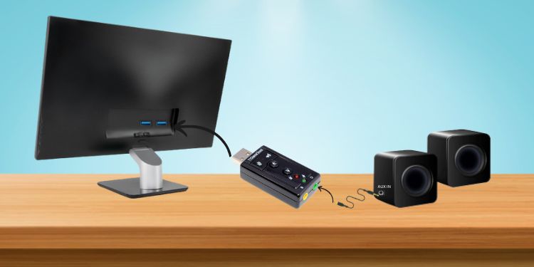 using usb audio card