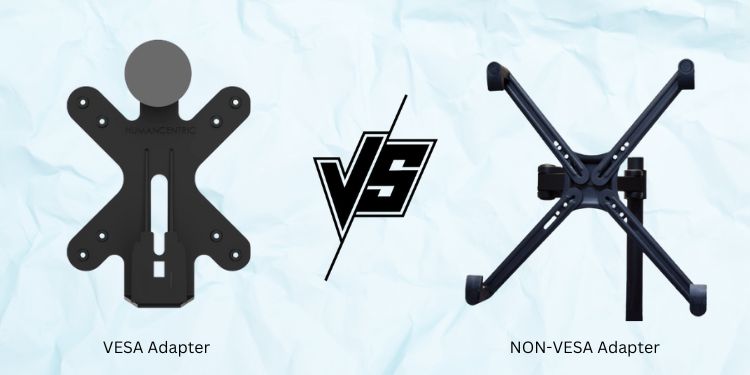 How to Mount a Monitor Without Holes 2 vesa vs non-vesa adapter
