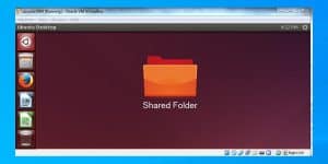 virtualbox shared folder