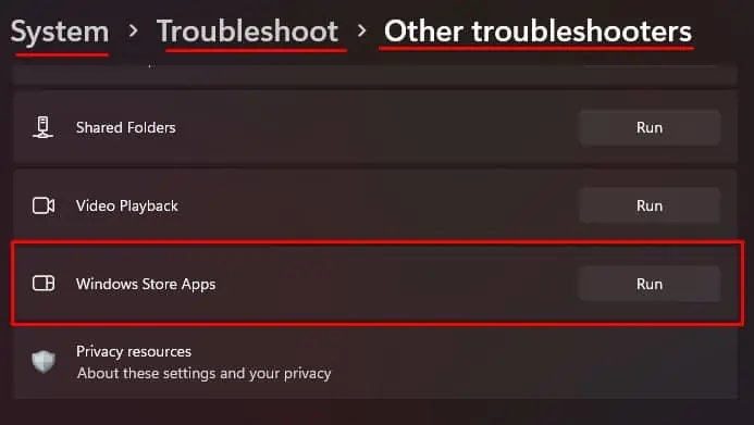 windows-store-app-troubleshooter