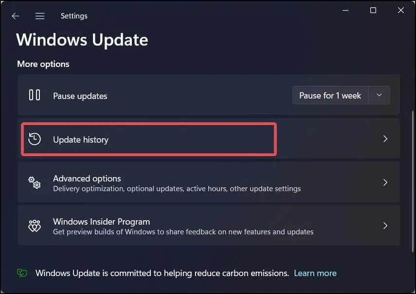 Mouse Keeps Freezing on Windows? How to Fix it 16 windows-update-history