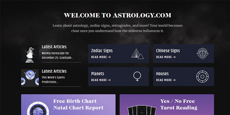 Best 20 Websites to Cure Boredom 9 Astrology