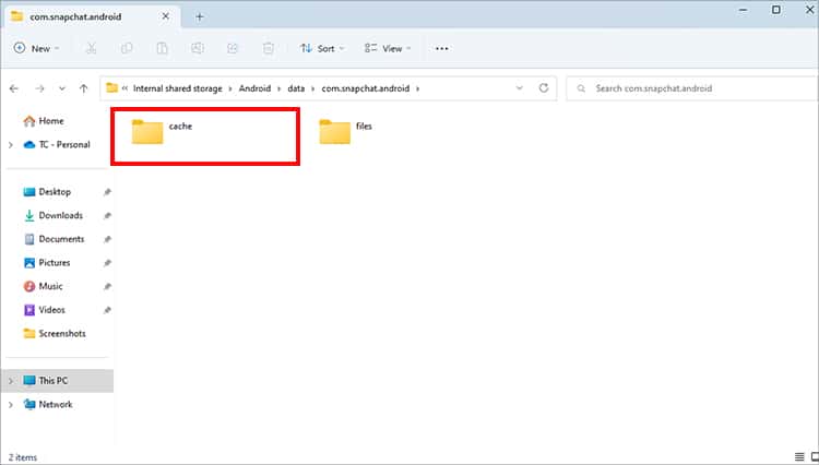 Click-on-Cache