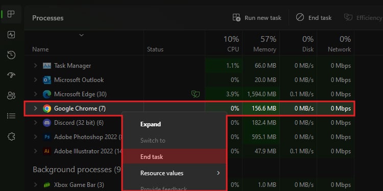 Click-on-End-Task-from-the-drop-down-menu.